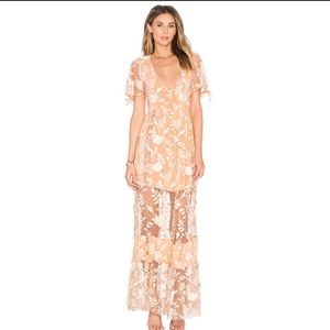 For Love and Lemons Mia Maxi Dress